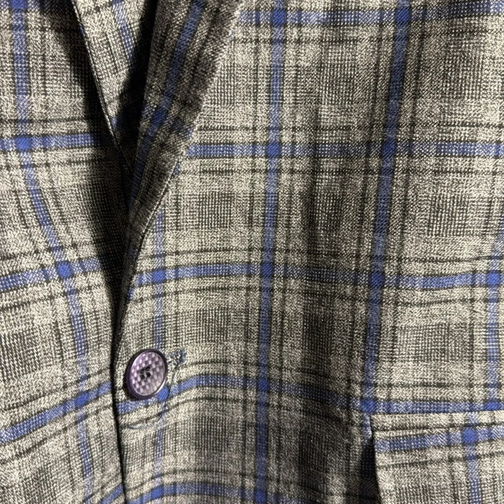 Boys blazer dress jacket Redbug brand. Boys 9-10 years‎ blue gray plaid pockets